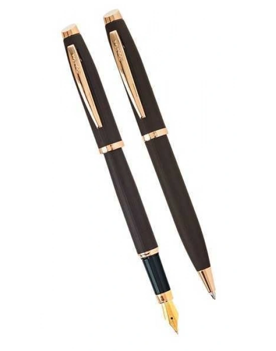 SCRIKSS DOLMAKALEM+TÜKENMEZ 39 KAHVERENGİ GOLD