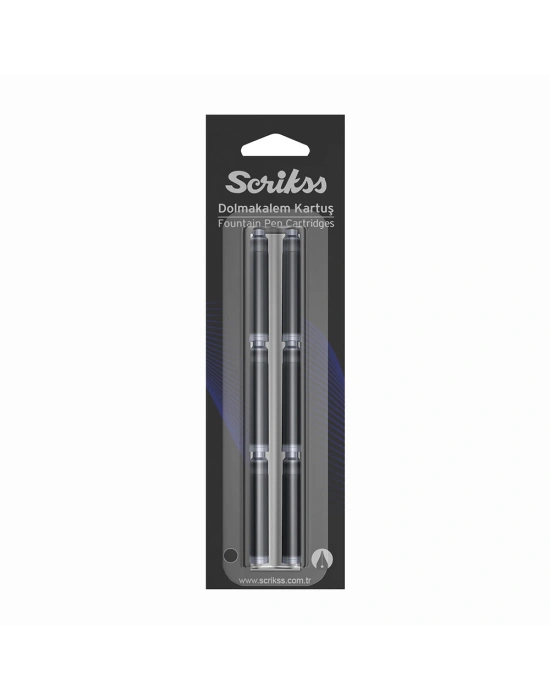 SCRİKSS Dk Kartuşu Siyah Blister 6 Lı