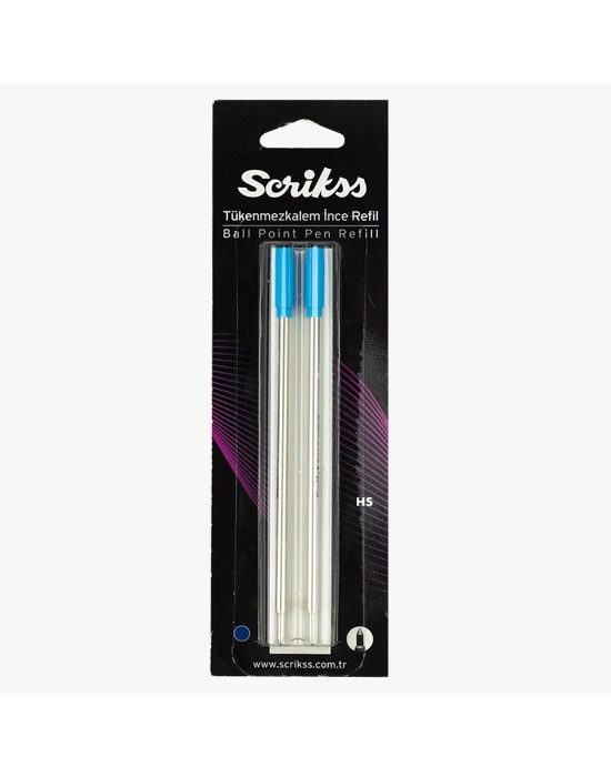 SCRİKSS 711 Tük Refil Mavi Blister İkili