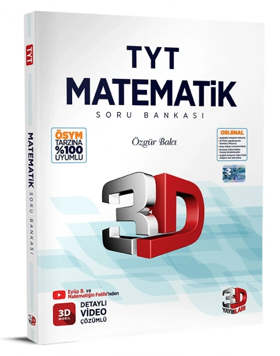 3D TYT Matematik Soru Bankası