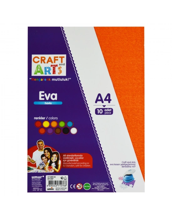 Craft and Arts Eva 10lu A4 Havlu