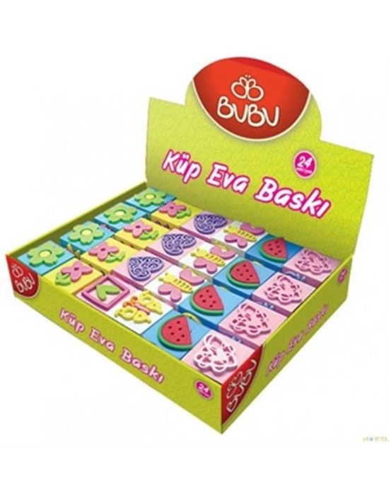 Bu-Bu Küp Eva Baskı Kutu Model 1