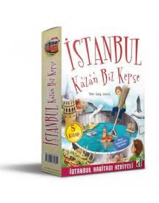 İSTANBUL KAZAN BİZ KEPÇE (5 KİTAP+HDS+HARİTA)