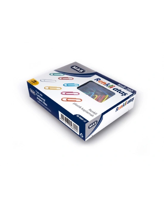 Renkli  Ataş  (PVC Kaplı) 28 mm. ......