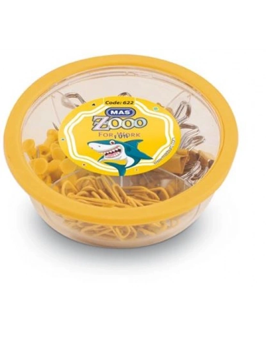 Mas Zoo - Yuvarlak Kutuda Muhtelif Malz. - Sari