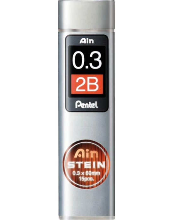 Pentel Hı-Polymer 0,3 mm 2B Ain STEIN 15 pcs.