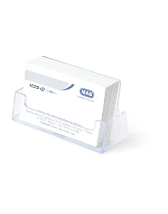 Kartvizitlik - Köşeli - Şeffaf