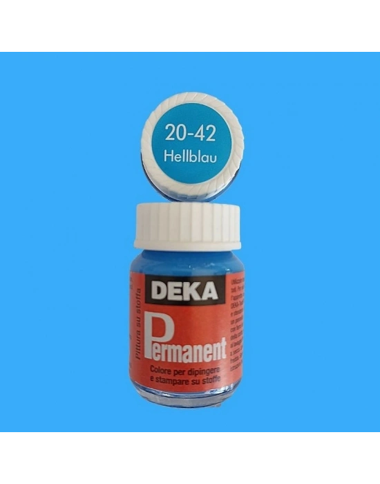 Deka Permanent 25ml Hellblau 42