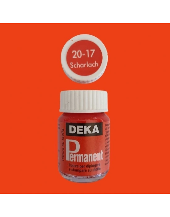 Deka Permanent 25ml Scharlach 17