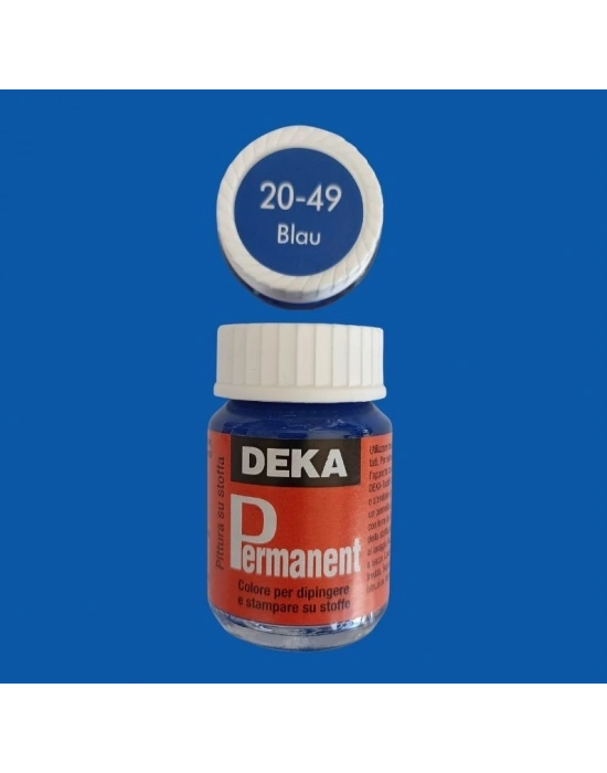 Deka Permanent 25ml Blau 49