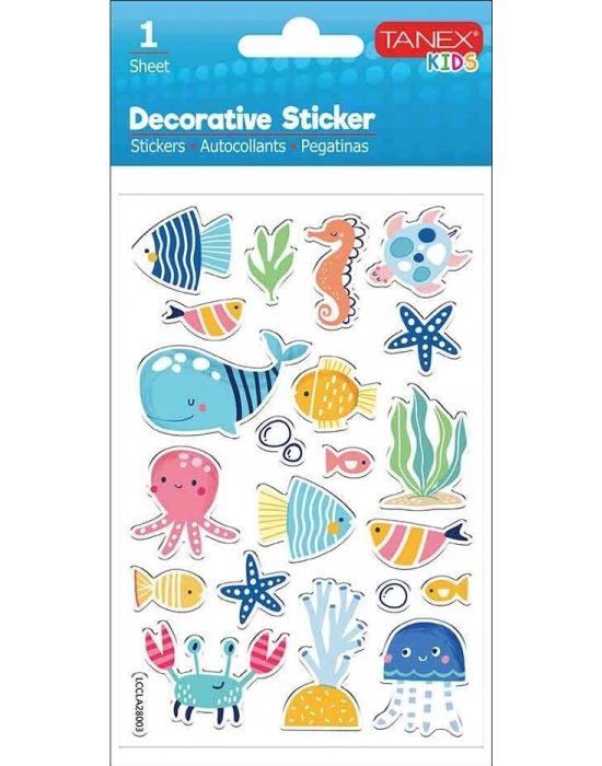 TNX-25095 PUFFY DENİZ CANLILARI SERİSİ