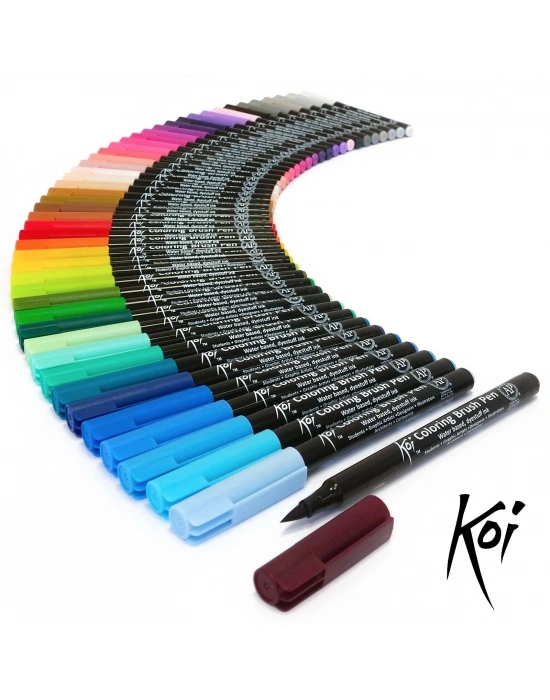 KOI COLOUR FIRÇA UÇLU KALEM