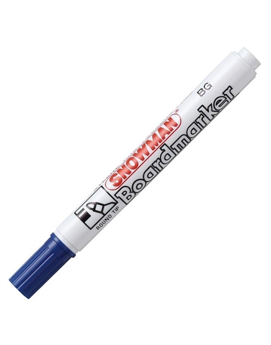 SNOWMAN BEYAZ TAHTA KALEMİ BG-12 MAVİ