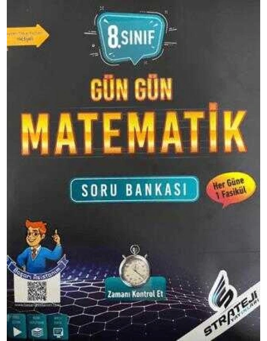 Strateji 8. Sınıf Gün Gün Matematik Soru Bankası