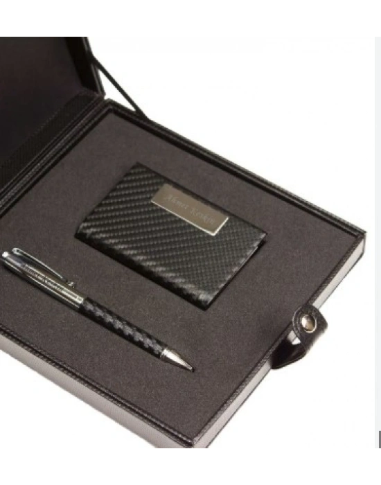 Corvus İkili Set (Tükenmez Kalem Ve Kartvizitlik) CV06