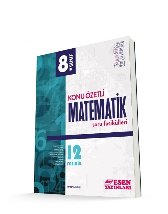 ESEN 8. SINIF KONU ÖZETLİ MATEMATİK SORU FASİKÜLLER