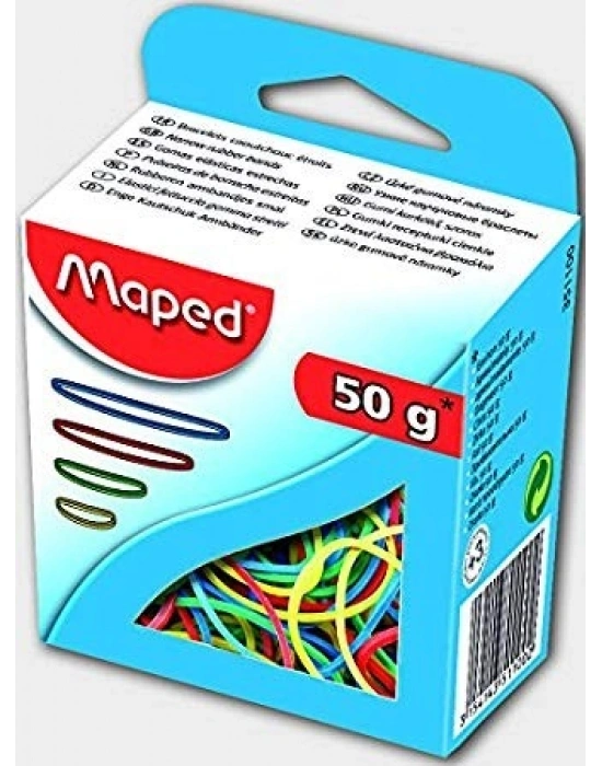 MAPED Renkli Ambalaj Lastiği 50G