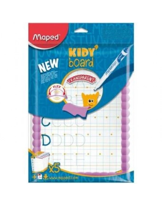 MAPED Çocuk Tahtası Esnek ve Trasparan Kit
