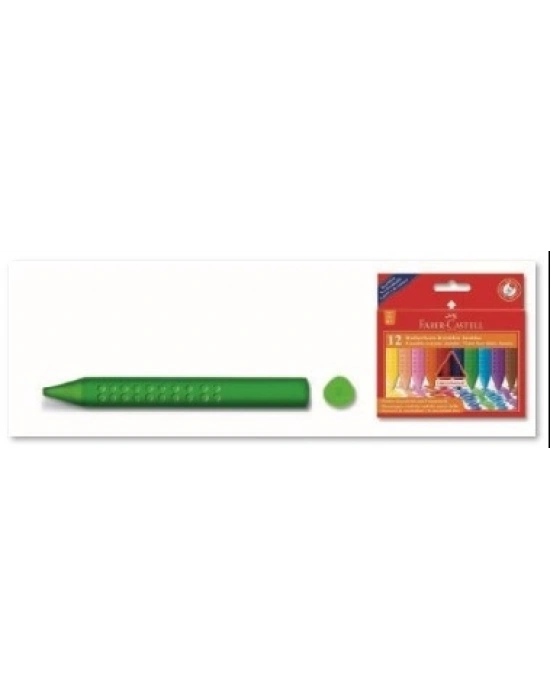 Faber-Castell Grip Jumbo Mum Boya 12 Renk