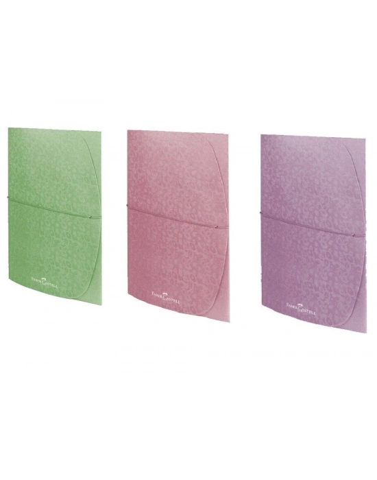 Faber-Castell Desenli Evrak Dosyası, Metalik Pembe