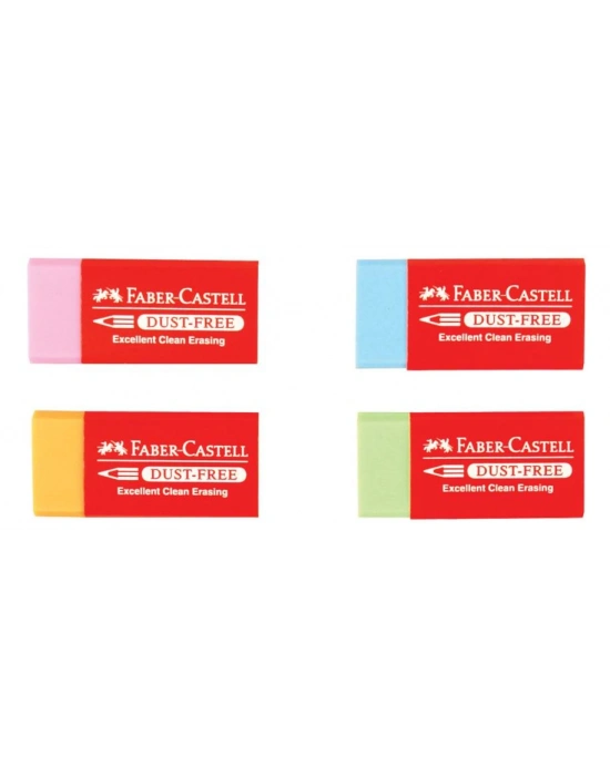 FABER CASTEL DUST FREE RENKLİ SİLGİ