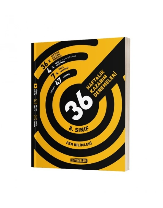 HIZ 8. SINIF FEN HAFTALIK DENEME