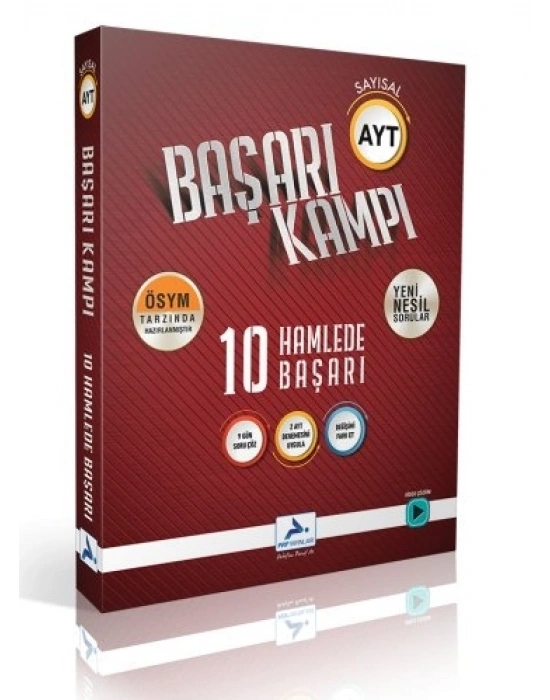 PARAF AYT SAYISAL BAŞARI KAMPI - 10 HAMLEDE BAŞARI