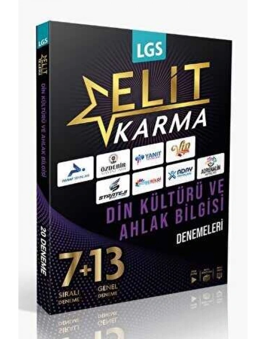 PARAF Elit Karma 8. Sınıf Din Kültürü ve Ahlak Bilgisi 20 Branş Denemesi