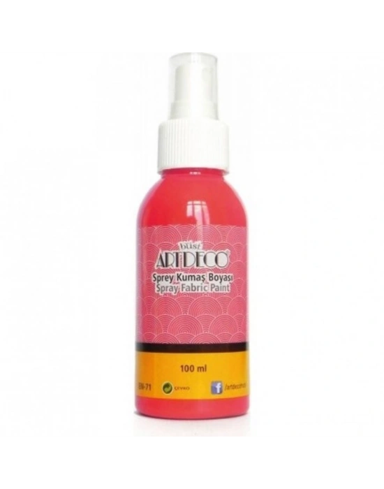 Artdeco Sprey Kumaş Boyası 100ml Kırmızı 1205