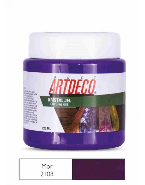 Artdeco Kristal Jel 220ml Mor 2108
