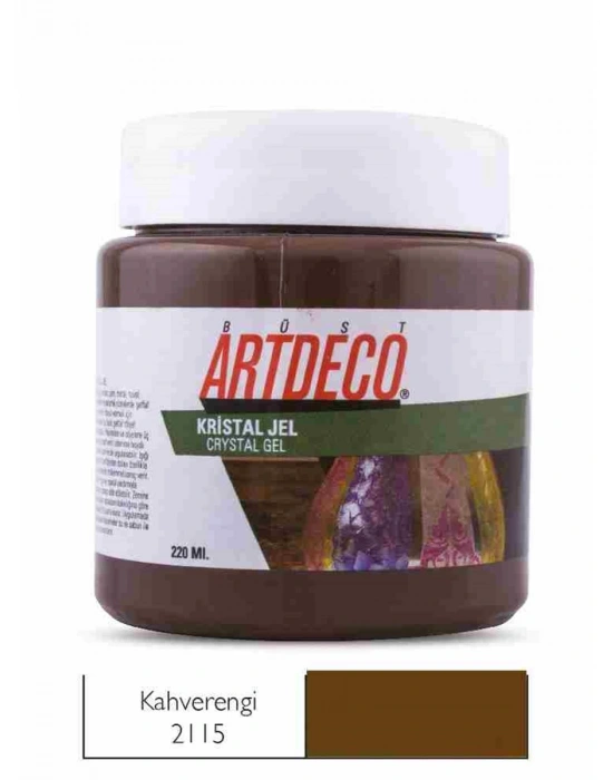 Artdeco Kristal Jel 220ml Kahverengi 2115