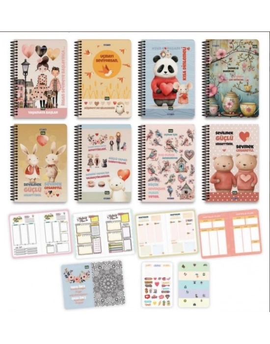 GIPTA MONO PLAN SP. SERT KAPAK 17x24 96 YP. PLANER