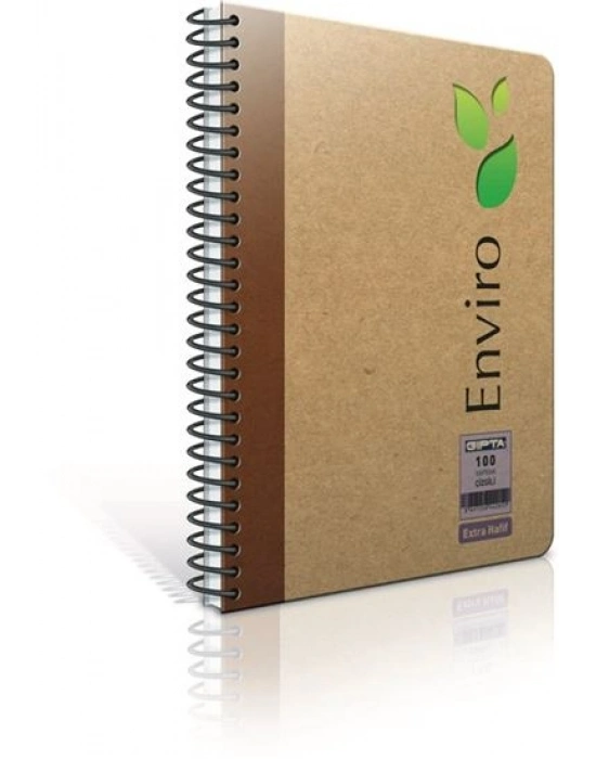 GIPTA ENVIRO SP.KRAFT ÇİZ. SERT KAP.DEF.A4-100 YP.