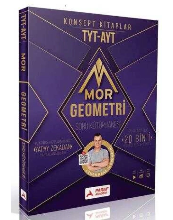 Paraf Akademi TYT-AYT Mor Geometri Soru Bankası