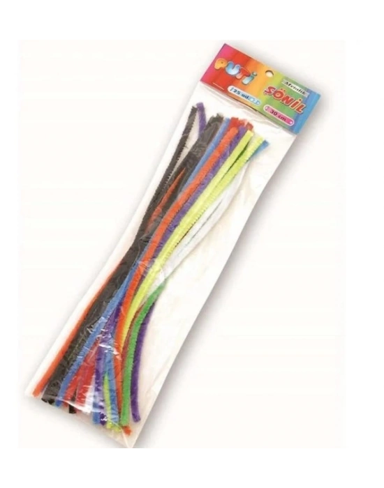 PUTİ ŞÖNİL KADİFE 25 Lİ 30 CM