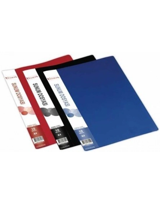 TİCON SUNUM DOSYASI 10 LU KIRMIZI