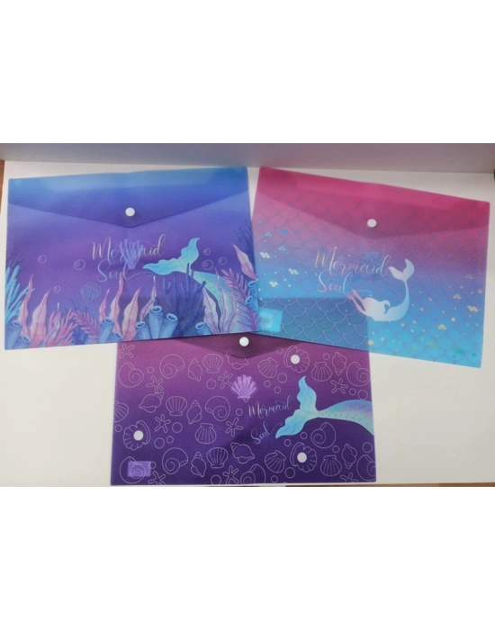 TAROS UNICK COLOR MERMAİS SOUL A4 ÇIT ÇIT DOSYA