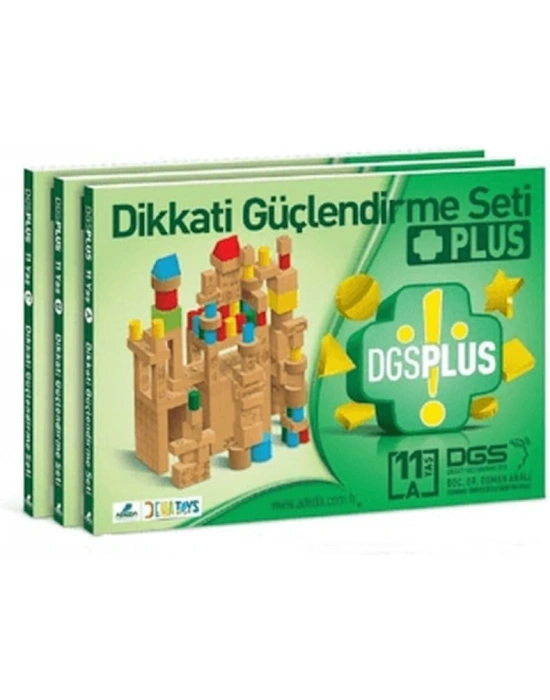 Dikkati Güçlendirme Seti Plus 11 Yaş Kutu materyalli