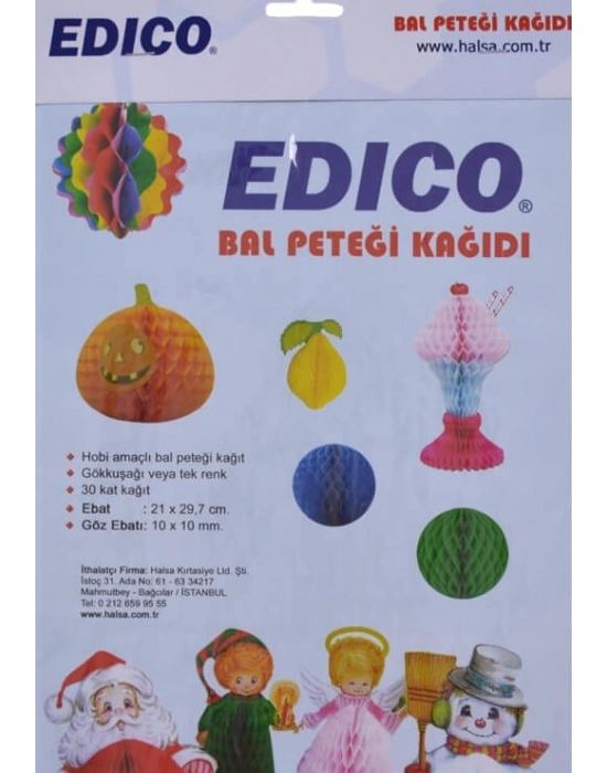 Bal Peteği Kağıdı Turuncu