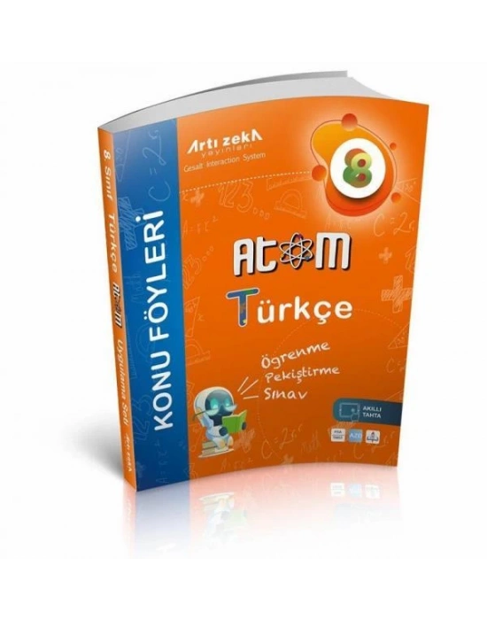8. SINIF ATOM TÜRKÇE KONU FÖYLERİ