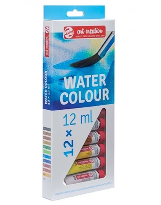 AC. WATERCOLOUR SET 12X12ML. (SULUBOYA)