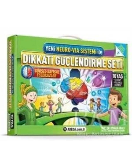 ADEDA Dikkati Güçlendirme Seti10 yaş Neuro Via
