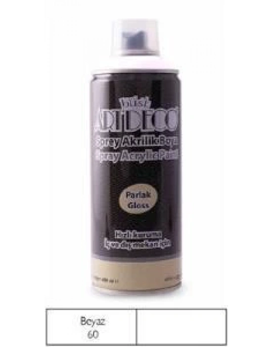 Artdeco Akrilik Sprey Boya 400ml Beyaz 60