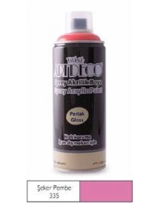 Artdeco Akrilik Sprey Boya 400ml Şeker Pembe 335