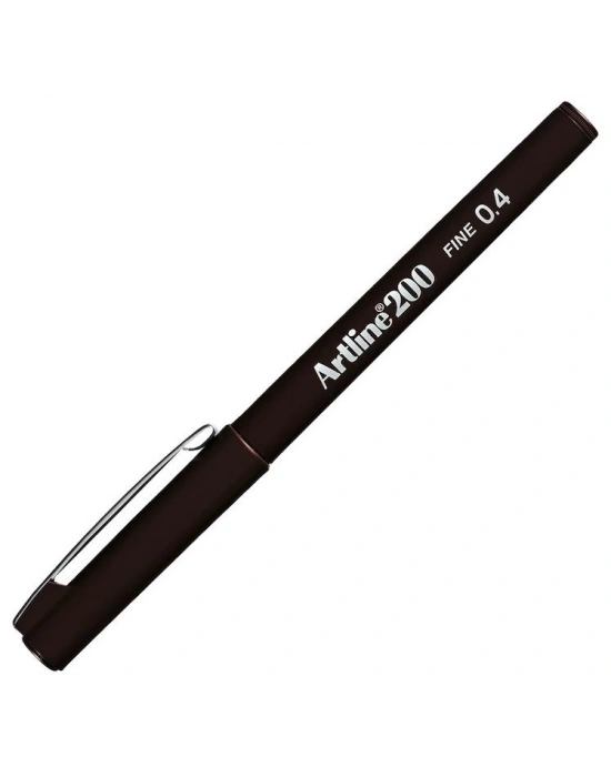 Artline 200 Fine Writing Pen Dark Brown