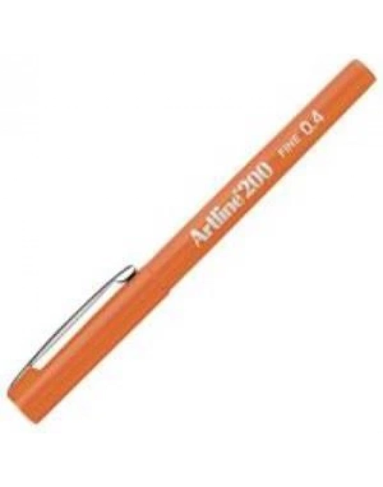 Artline 200 Fine Writing Pen Orange
