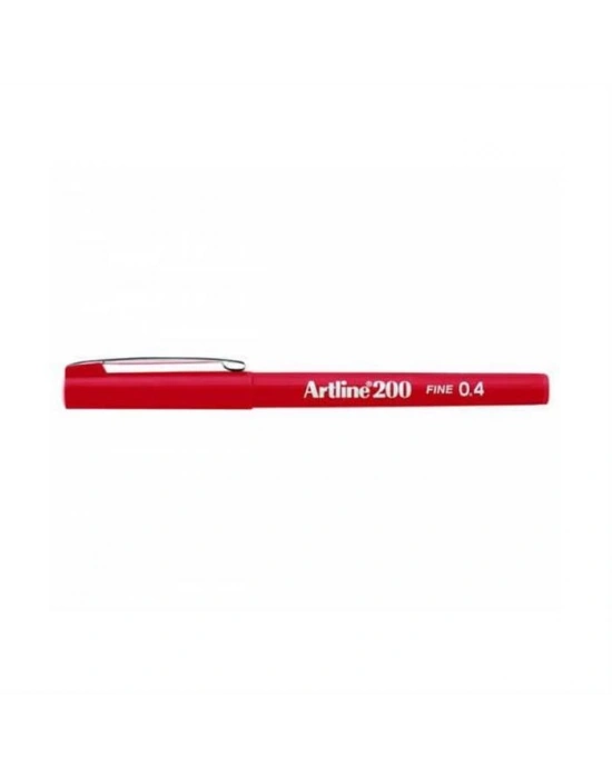 Artline 200 Fine Writing Pen Red