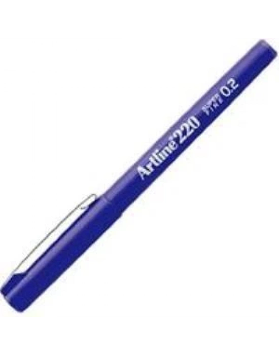ARTLİNE 220 KEÇE UÇLU YAZI KALEMİ UÇ:0.2MM Purple