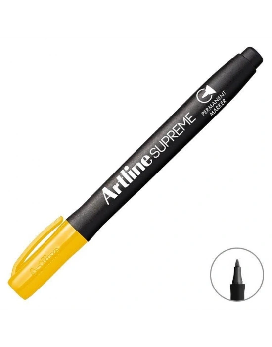 Artline Supreme Permanent Marker Yellow