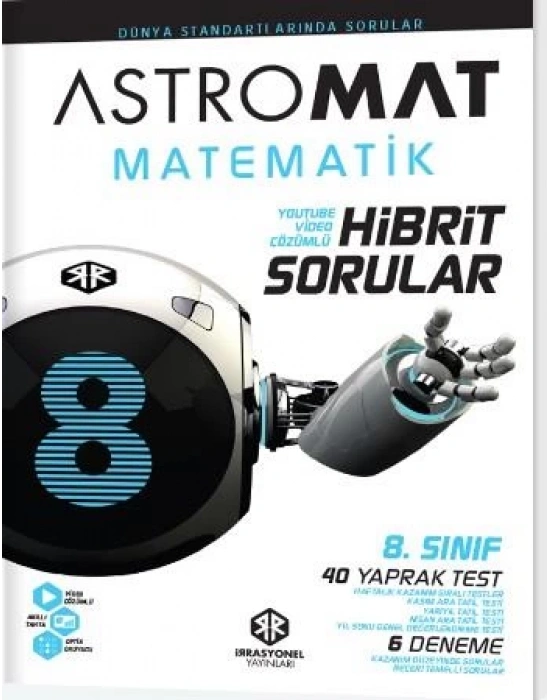 Astromat 8. Sınıf Matematik Hibrit Soru Bankası